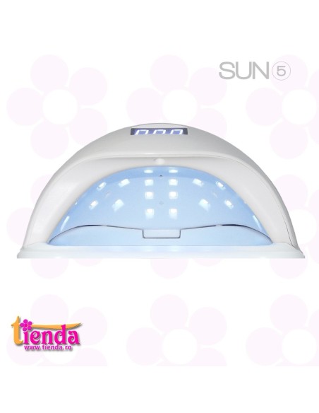 LAMPA SUN5 DUAL LED 365 + 405 nm 48W ALBĂ