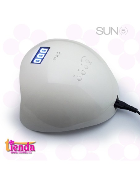 LAMPA SUN5 DUAL LED 365 + 405 nm 48W ALBĂ