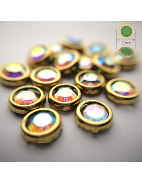 CRISTALE MUTIFAȚETATE CU INEL tip DGR32G CRISTALE MUTIFAȚETATE CU INEL tip DGR32G