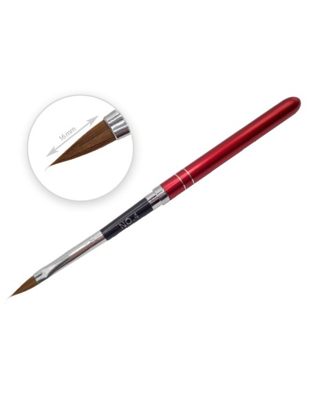 PENSULĂ ACRIL NR.4 CU CAPAC METALIC 