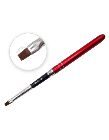 PENSULĂ GEL NR.4 CU CAPAC ROŞU PENSULĂ GEL NR.4 CU CAPAC ROŞU