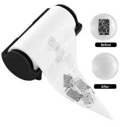 SUPORT NEGRU PENTRU ROLĂ CU BANDĂ ADEZIVĂ