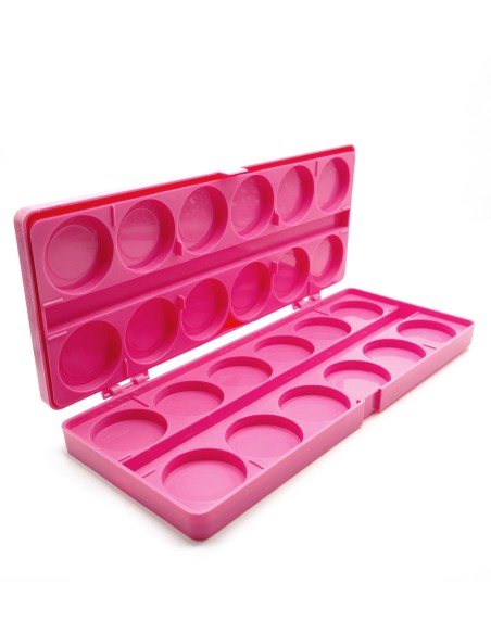 Paletar din plastic pentru acuarele Paletar din plastic pentru acuarele