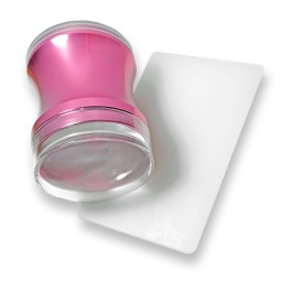 SET ŞTAMPILĂ METALICĂ TRANSPARENTĂ