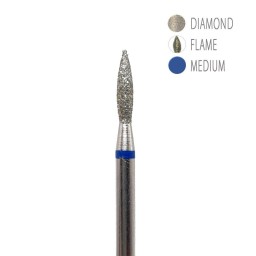 BIT DIAMANTAT - FLACARĂ ALBASTRU 2.5x9mm 