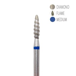 BIT DIAMANTAT - TORNADO - FLACARĂ ALBASTRU 2x9mm 