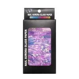 FOLIE HOLOGRAFICĂ AURORA GLASS PURPLE 2