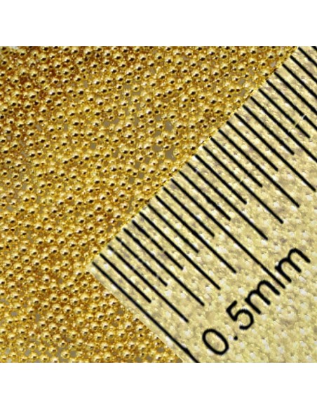 CAVIAR MICRO METALIC 0,4mm GOLD  CAVIAR MICRO METALIC 0,4mm GOLD