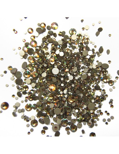 SET 1440 BUC. CRISTALE FAȚETATE VERNIL MARIME SS3-SS16