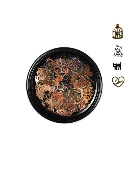 HOLLOW SEQUINS 05 - LOVE HOLLOW SEQUINS 05 - LOVE