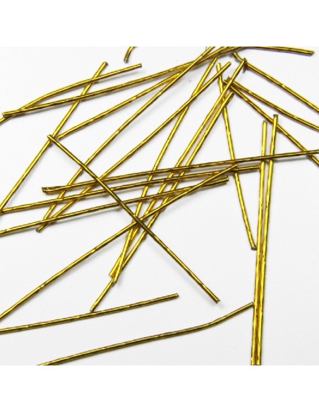 HOLLOW SEQUINS 23- FIRE METALIZATE AU