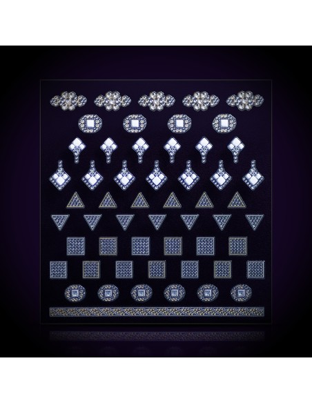 Charmuri de unghii Gelaxyo Rhodos 12 Charmuri de unghii Gelaxyo Rhodos 12