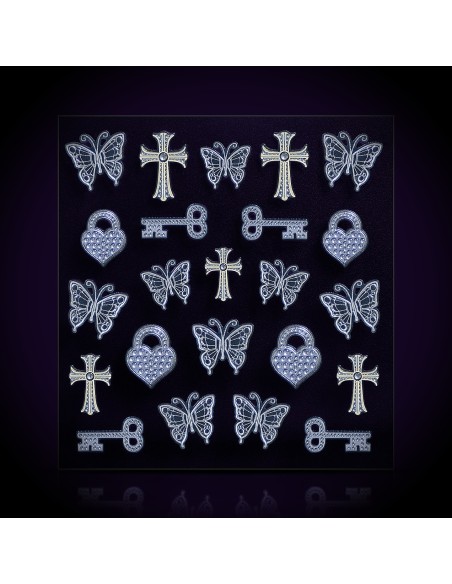 Charmuri de unghii Gelaxyo Rhodos 03 Charmuri de unghii Gelaxyo Rhodos 03