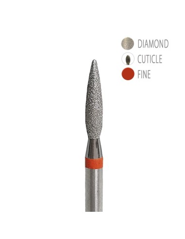 BIT DIAMANTAT - FLACARĂ ROȘU 2,1x8mm