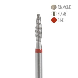 BIT DIAMANTAT - TORNADO - FLACARĂ ROȘU 2x9mm