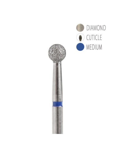 BIT DIAMANTAT - SFERĂ ALBASTRU 4,0mm  BIT DIAMANTAT - SFERĂ ALBASTRU 4,0mm