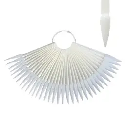 MOSTRAR NATUR STILETTO PENTRU LACURI DE UNGHII 50buc. 2