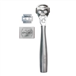 Instrument curăţat călcâie - mâner inox