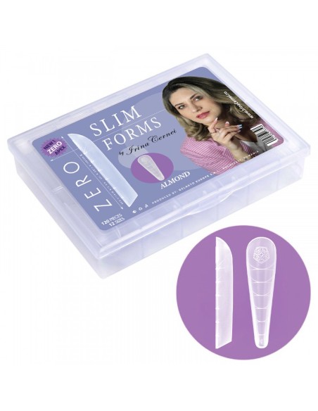 ZERO SLIM FORMS - ALMOND BY IRINA CERNEI  SET 120 BUC 12 MĂRIMI REUTILIZABILE  ZERO SLIM FORMS - ALMOND BY IRINA CERNEI  SET 120 BUC 12 MĂRIMI REUTILIZABILE