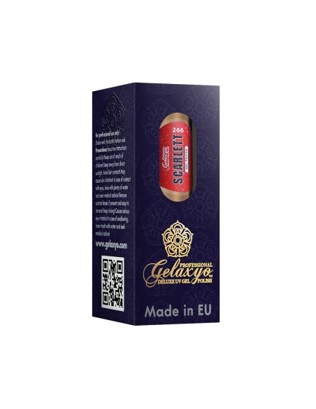 Oja Semipermanenta Gel Polish Rosie Gelaxyo Scarlett 266 - 7 ml