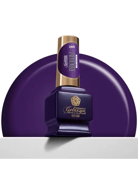 Oja Semipermanenta Gel Polish Mov Gelaxyo Violet 264 - 7 ml