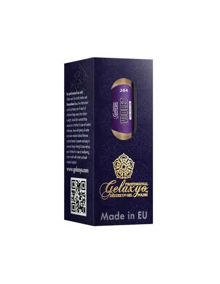 Oja Semipermanenta Gel Polish Mov Gelaxyo Violet 264 - 7 ml