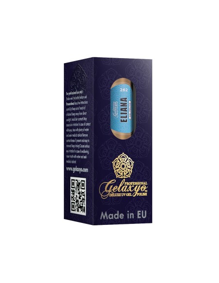 Oja Semipermanenta Gel Polish Albastra Gelaxyo Eliana 262 - 7 ml