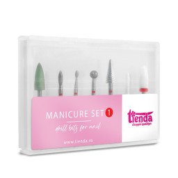 SET DRY MANICURE 1 RED