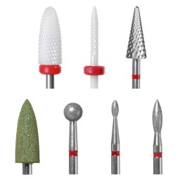 SET DRY MANICURE 1 RED 2