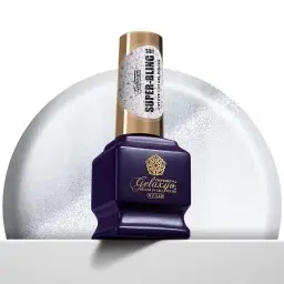Oja Semipermanenta Gel Polish Argintie Gelaxyo Cat-Eye...