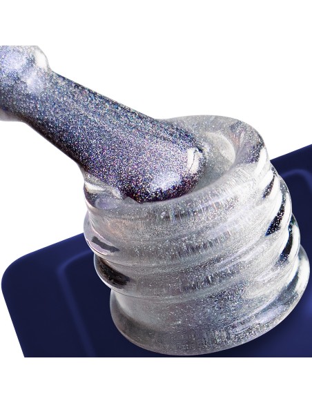 Oja Semipermanenta Gel Polish Gri Gelaxyo Cat-Eye Holo-Bling - 7 ml