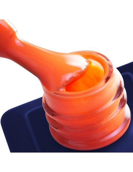 Oja Semipermanenta Gel Polish Portocalie Gelaxyo Tangerine 124 - 7 ml