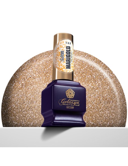 Oja Semipermanenta Gel Polish Aurie Gelaxyo Marigold 162 - 7 ml