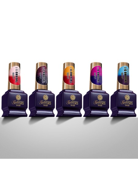 PACHET ATHENA COLLECTION GEL POLISH THERMO GELAXYO 5 X 7ml