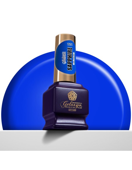 Oja Semipermanenta Gel Polish Albastra Gelaxyo Sapphire 121 - 7 ml