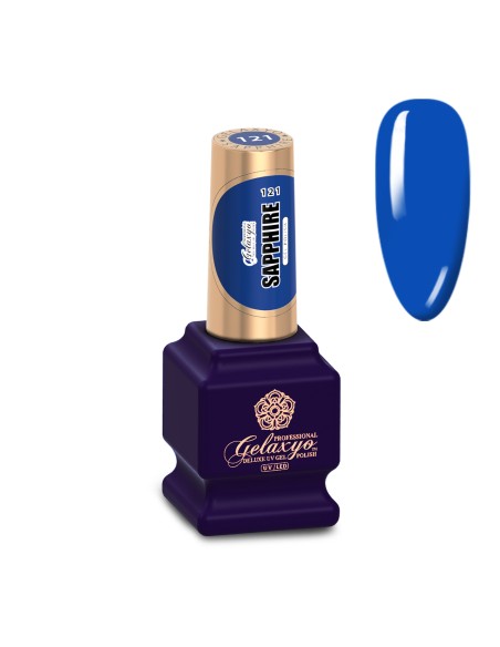 Oja Semipermanenta Gel Polish Albastra Gelaxyo Sapphire 121 - 7 ml