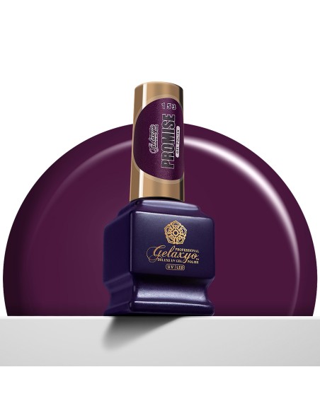 Oja Semipermanenta Gel Polish Violet Gelaxyo Promise 153 - 7 ml