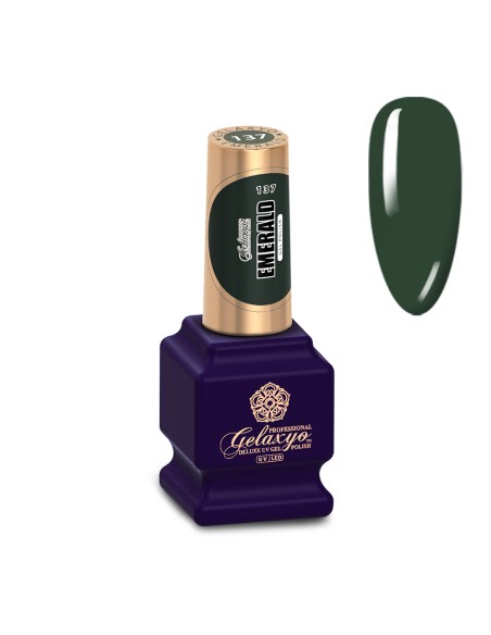 Oja Semipermanenta Gel Polish Verde Gelaxyo Emerald 137 - 7 ml