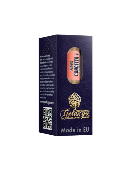 Oja Semipermanenta Gel Polish Portocalie Gelaxyo Concetta 180 - 7 ml