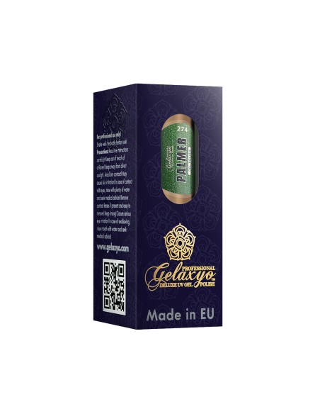 Oja Semipermanenta Gel Polish Verde Gelaxyo Palmer 274 - 7 ml