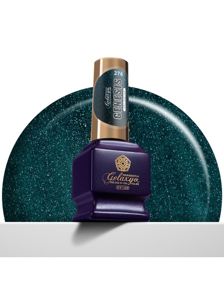 Oja Semipermanenta Gel Polish Verde Gelaxyo Genesis 276 - 7 ml