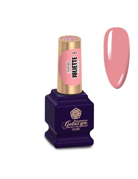 Oja Semipermanenta Gel Polish Roz Gelaxyo Juliette 187 - 7 ml