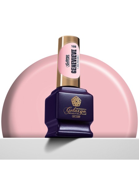 Oja Semipermanenta Gel Polish Roz Gelaxyo  Genevieve 188 - 7 ml