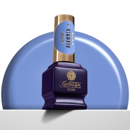 Oja Semipermanenta Gel Polish Albastra Gelaxyo Alegria...