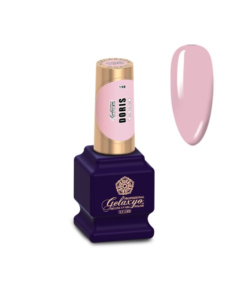 Oja Semipermanenta Gel Polish Roz Gelaxyo Doris 198 - 7 ml