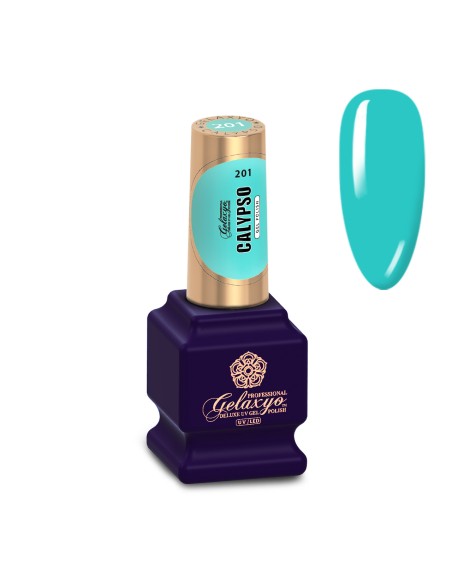 Oja Semipermanenta Gel Polish Albastra Gelaxyo Calypso 201 - 7 ml