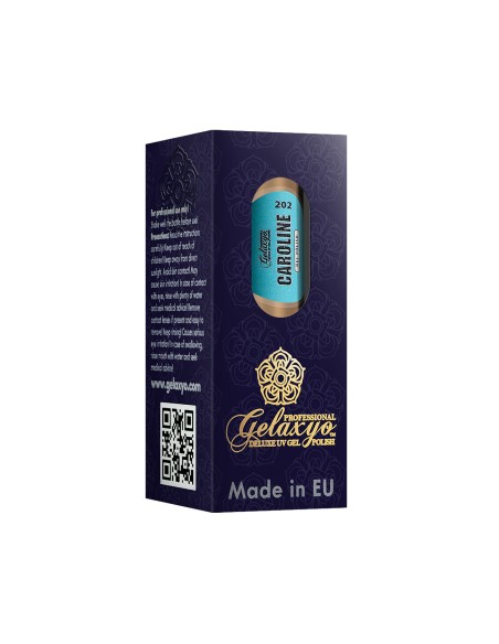 Oja Semipermanenta Gel Polish Albastra Gelaxyo Caroline 202 - 7 ml