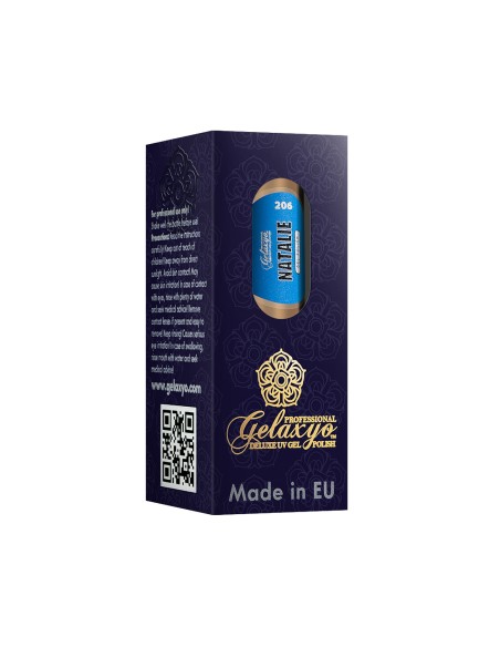 Oja Semipermanenta Gel Polish Albastra Gelaxyo Natalie 206 - 7 ml