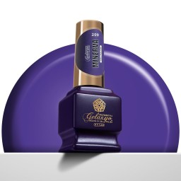 Oja Semipermanenta Gel Polish Violet Gelaxyo Minerva 209...