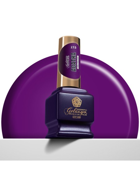 Oja Semipermanenta Gel Polish Violet Gelaxyo Agatha 213 - 7 ml